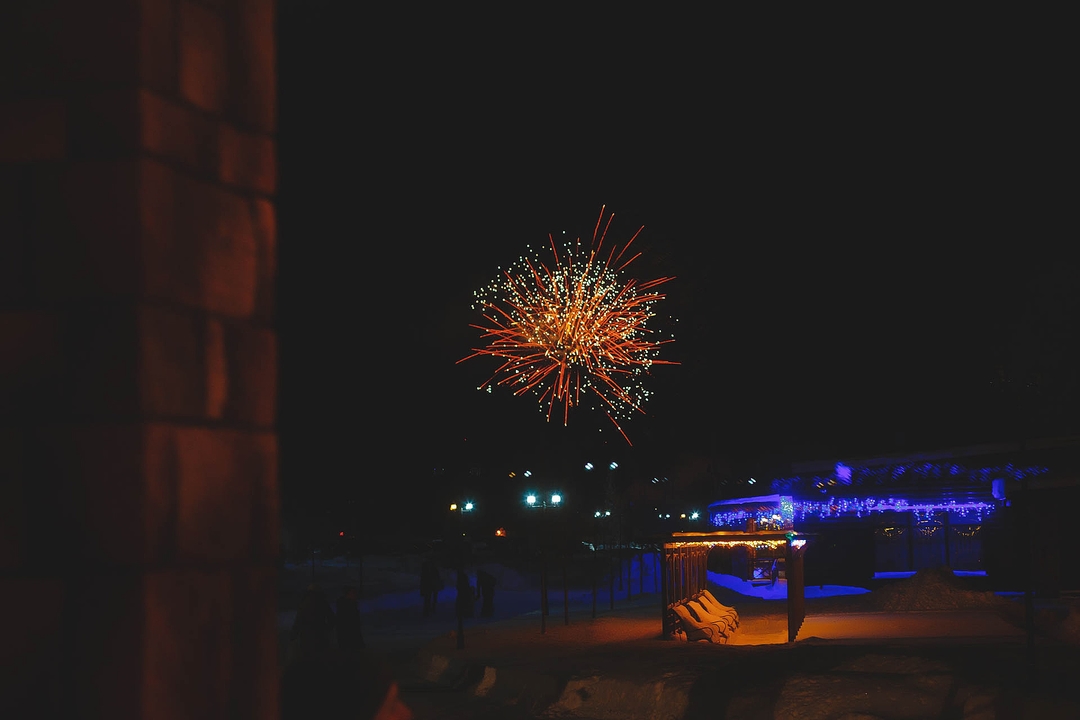 Новогодняя пионерская Зорька 2015