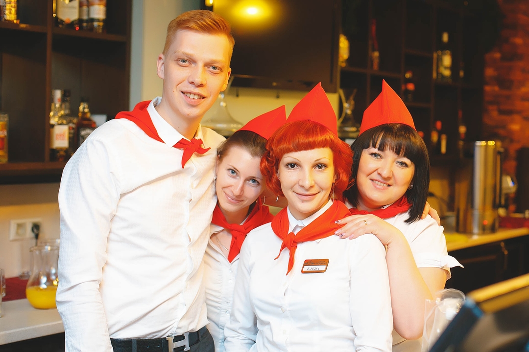 Новогодняя пионерская Зорька 2015