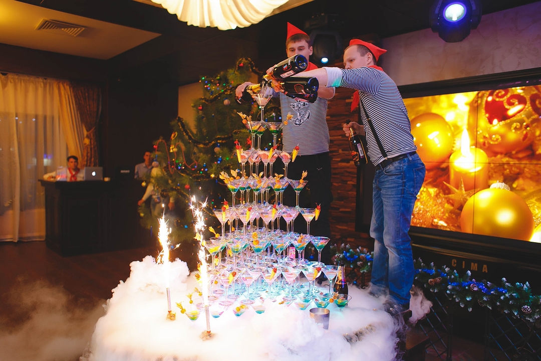 Новогодняя пионерская Зорька 2015