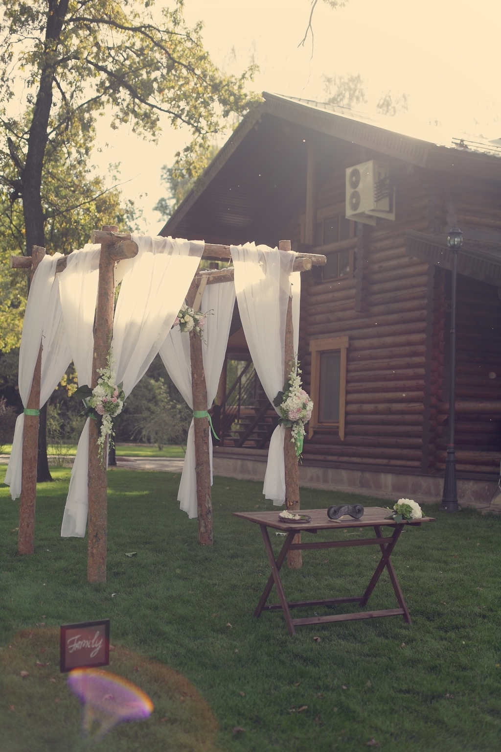 Свадьба на природе