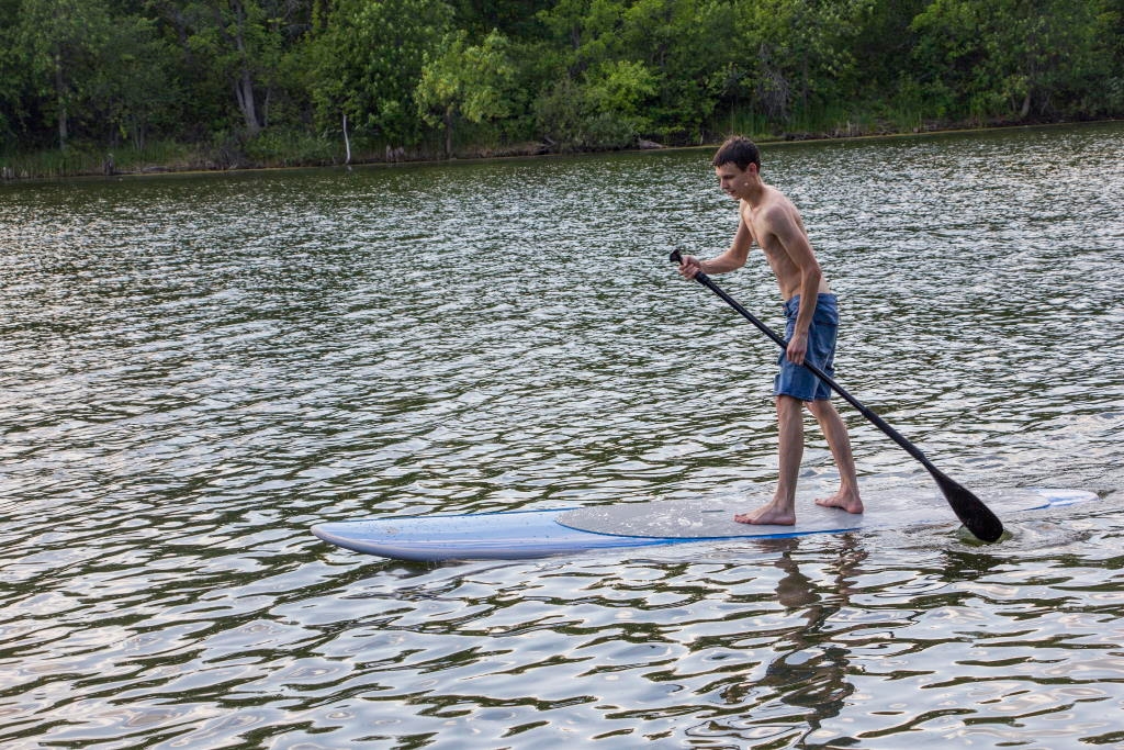 Летний пляж