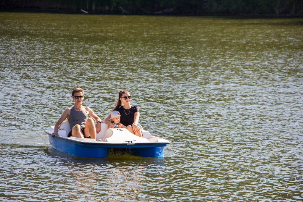 Летний пляж